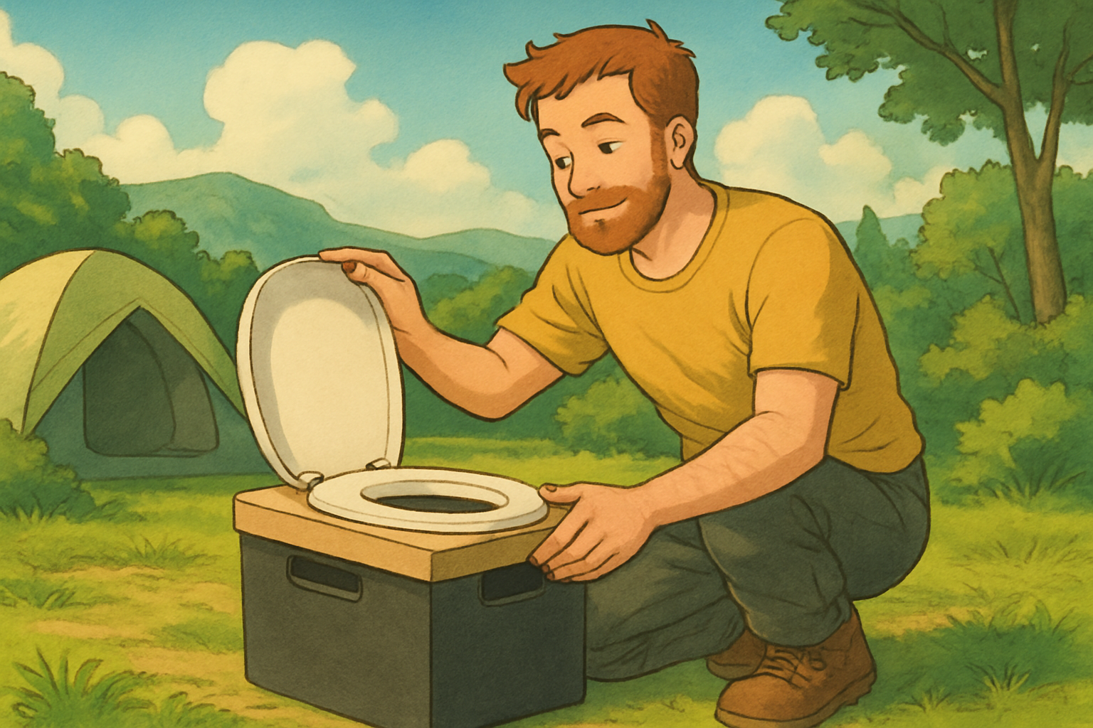 Boxio Campingtoilette im Test - modulare Trenntoilette für Camper